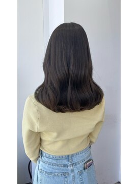 ロンド 表参道店(Lond) N.カラーで染める！透明感たっぷりオリーブベージュ