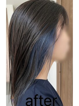 ブレス イオン仙台幸町店(BLESS) イヤリングカラー^_^/N.インディゴブルー大人気/ケアブリーチ