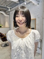 コフィー バイ メルト 吉祥寺(cofy by melt)&nbsp;【中澤彩乃】顔まわりレイヤーボブウルフ前髪カットグレージュ