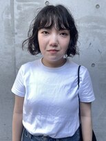 リル(Lilu) 2024 黒髪ボブパーマ　丸田美花