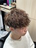 【人気No.3】メンズカット×【パーマorカラー】眉毛アイブロウ込￥12,100