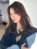 レイヤーカットレイヤーロングニュアンスカラー_ba519321