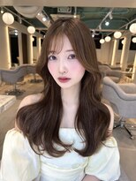 マインバイアフロートギンザ(MYNE by AFLOAT GINZA)&nbsp;顔まわりカット/後れ毛/韓国ヘア/色気くびれヘア/レイヤーカット