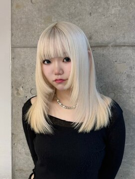 ソル バロール 表参道(SOL .valor) ネビージュ[表参道駅/青山/ケアブリーチ/ダブルカラー]