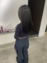 キング 高槻(K!ng)&nbsp;縮毛矯正髪質改善ハイライトレイヤーカット高槻美容室エクステ