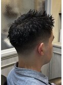 フェード/かき上げ<理容室>[メンズ/眉毛/バーバー/御徒町]