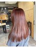 【自然なストレート】カット＋リペア縮毛矯正＋トリートメント