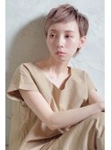 エイジングケア♪白髪、癖毛を生かしたベリーショート