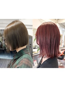 【小顔似合わせカット+TR\6600】お客様の"なりたい"を叶え、それぞれの"似合う"をご提案します【原宿】