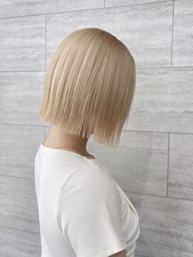 イートンクロップガーデン(Eton Crop Garden) ダブルカラー/ケアブリーチ/ホワイトベージュ