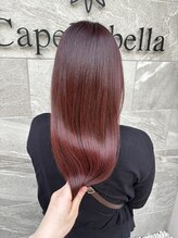 カぺリベラ テラス Capelli bella TERRACE ピンクカラー/10代20代30代/ロング/艶カラー