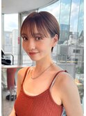 ショートカットショートヘアコンパクトショートボブ丸みショート