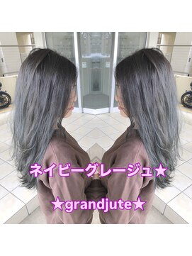 グランジュテ(grandjute) ストレート　縮毛矯正　髪質改善トリートメント　前髪カット