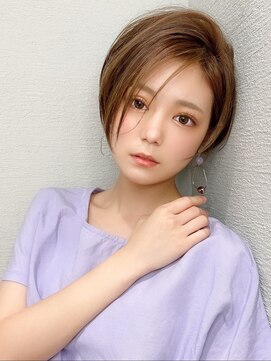 アフロートフクオカ(AFLOAT FUKUOKA) 30代ショートで絶壁解消！小顔に見える