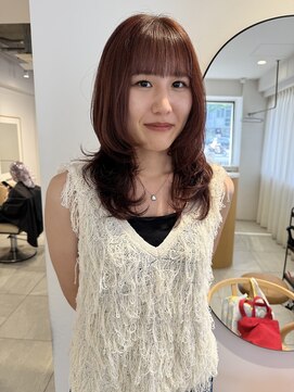 ノック(knock) オレンジブラウン×ウルフレイヤー