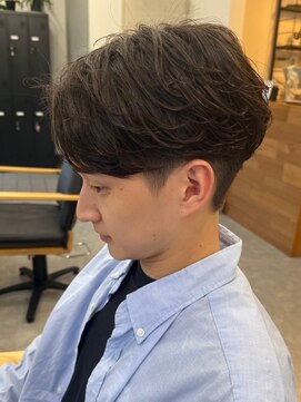 フゥ 宇都宮(FeU) 栃木メンズ波巻きスパイラルパーマシャドウパーマツイストパーマ