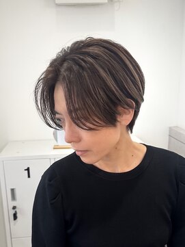 スイ(suiw) ハンサムショートハイライト【suiw】昭和町/天王寺/阿倍野