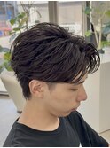 フェザーショート フェザーパーマ 熊本メンズパーマ