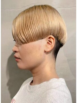 オジョマノ(OjOmano) 大人ショートハイライト髪質改善トリートメント前髪30代40代