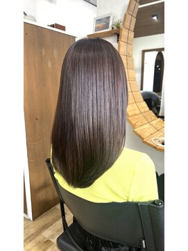 髪質改善ストレート