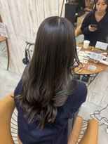 ロンドアジュール 横浜(Lond azur)&nbsp;チャコール/オリーブグレー/レイヤーカット小顔顔周り韓国横浜