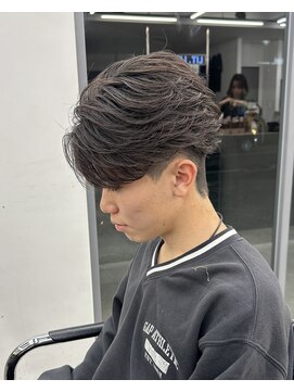 フェザーパーマ/富士/メンズパーマ/メンズカット