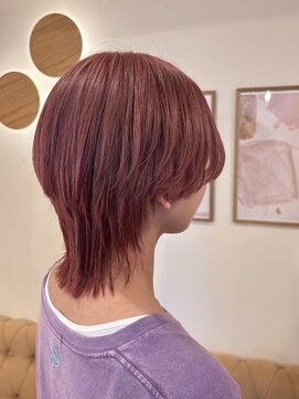 ラヴィズム 名駅店(LUVISM) ミディアム/レイヤー/顔周りレイヤー/艶カラー/パーマ