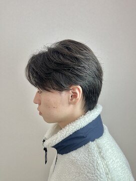 ステージ(STAGE) センターパート　ニュアンスパーマ