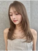 ダークアッシュ/似合わせカット/レイヤーカット(新潟/万代）