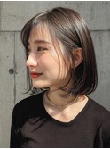 小倉/イメチェン/ピンクベージュ/アンブレラカラー/前髪