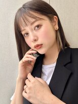 ジェム リット(GEM lit)&nbsp;インナーカラー/イヤリングカラー/切りっぱなしボブ★10