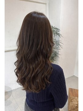 ニア 栄(nia) 大人ロングレイヤー 髪質改善 朝楽ヘア 垢抜けヘア