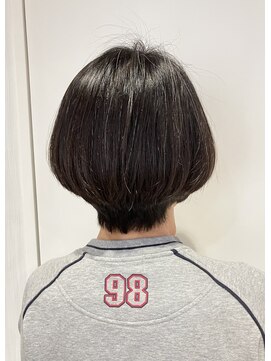 ハートボックス 四谷店(Heart box) 大人可愛い前下がりショートボブ