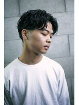 チルチェア 横浜(CHILL CHAIR) フェードカット×センタールーズパーマ <横浜/バーバー/理容室>