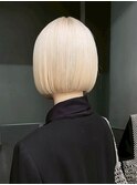 ブリーチブロンドハイトーンボブ_ba584161
