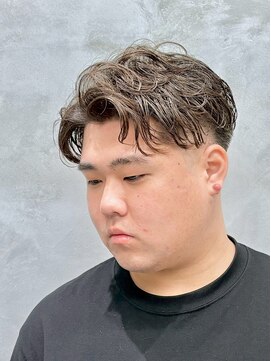サームマン 人形町(SARM MAN) 無造作パーマ×ラフマッシュ