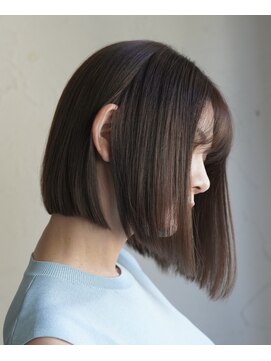 ブレス バイ ファースト 大和吉岡店(Breath by first) 【大和町美容室】イルミナ透明感ベージュブラウン&オージュア