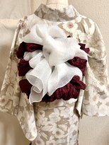 ヘアセットアップス(UP's)&nbsp;『浴衣着付け＋ヘアセット♪帯と兵児帯交ぜ合わせアレンジ』