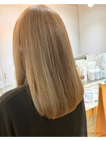アース 調布店(HAIR & MAKE EARTH)&nbsp;ハイグレイカラー×髪質改善