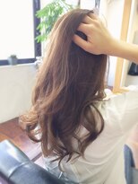 ユニオン(Union)&nbsp;Union  光に溶けるカラー×ほつれロング