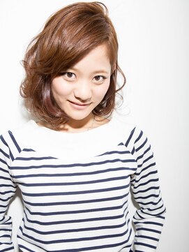 ヘアメイク フレンシア(hair make flencia) ロブパーマミディ
