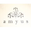 ヘア アンド メイク アミュス(amyus)のお店ロゴ