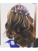 ★hair&makeR★ウォーターフォール編み込み