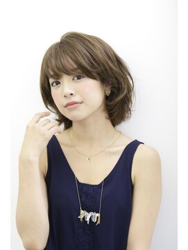 ヘアアンドケア エジェリラボ(hair&care egerie lab) 高崎大人女性に人気くしゃくしゃボブがかわいいレイヤーボブ★