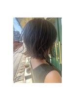 ジェレミー(Jelemy)&nbsp;切りっぱなし透け感ボブ