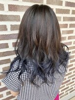 ヘア フィックス リュウ リゾート(hair fix RYU Resort) グラデーションカラー　ブルー