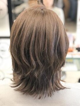 グランシュ 青葉台店(GranCieux) ブラウンベージュ×ウルフ風ボブ