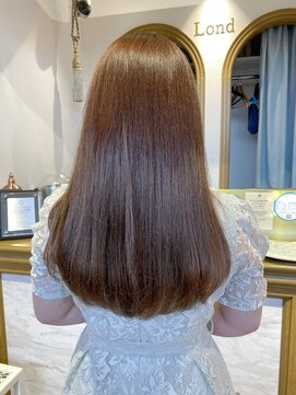 ロンドアベニール 北千住(Lond avenir) 髪質改善　うるつやストレートロング　西田大樹