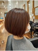 まるみボブ/大人かわいいヘア