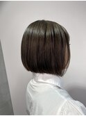 【Lee大阪店】艶色ブラウン♪前下がりボブ/新出奈津樹